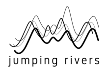 Logo of Jumping Rivers, a sponsor of PyconUK 2023