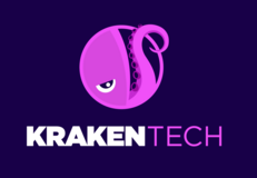 Logo of Kraken, a sponsor of PyCon UK 2023